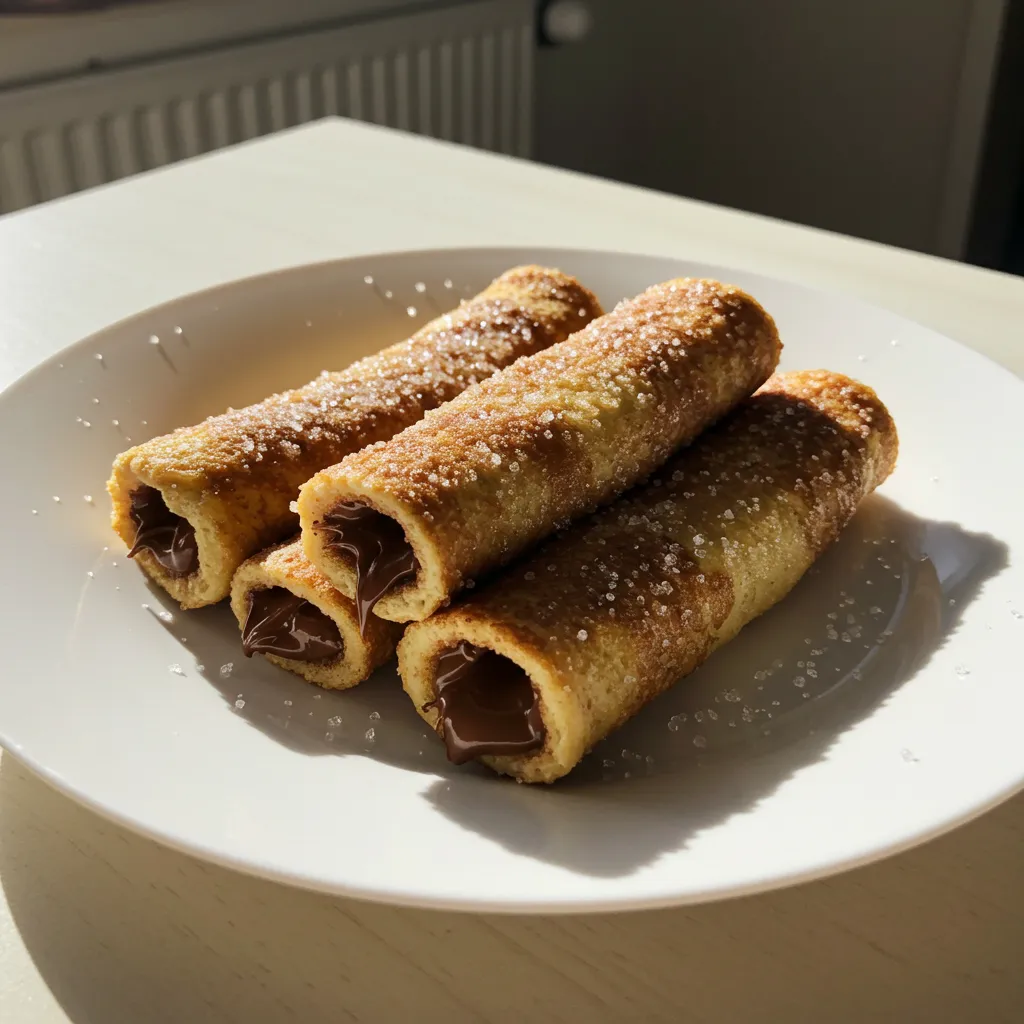 Nutella French Toast Roll-Ups: A Decadent Breakfast Paradise